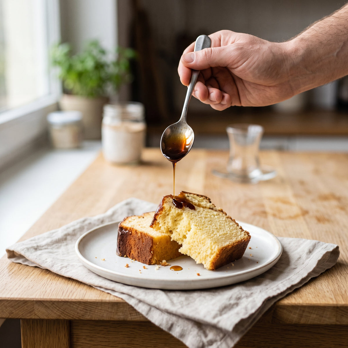 Gâteau au yaourt et au sirop