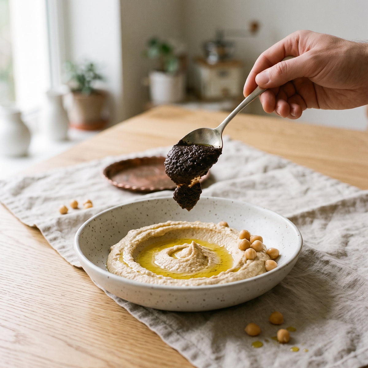 Houmous à L'Or Noir