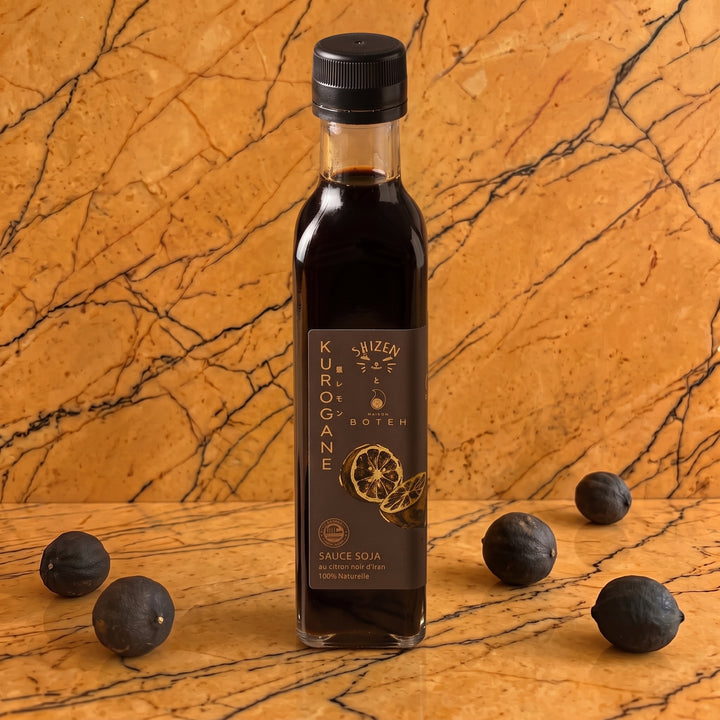 Sauce Soja au Citron Noir
