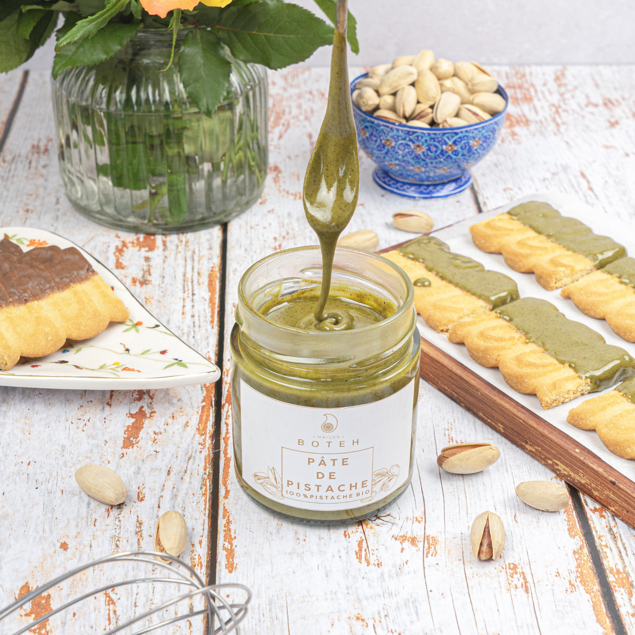 Pâte de pistache BIO (pot de 100g)